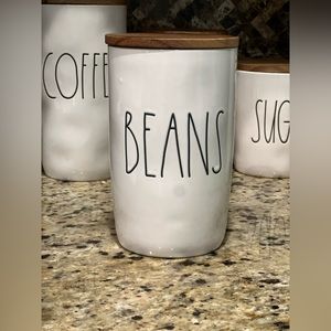 NWOT Rae Dunn Beans Canister
